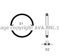 AVA QUALITY COOLING Valikoima, O-rengas 982898